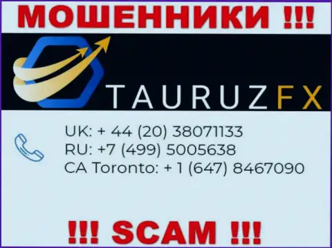 Не поднимайте телефон, когда названивают неизвестные, это могут быть мошенники из TauruzFX