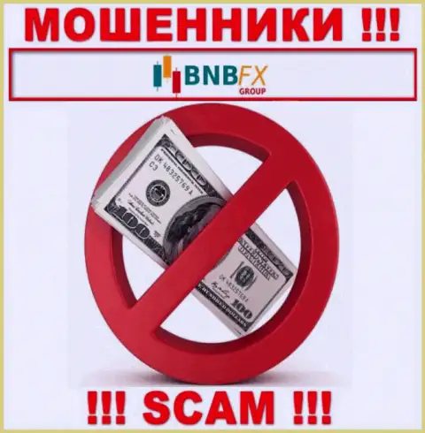 Если вдруг ожидаете доход от сотрудничества с BNB FX, то тогда зря, указанные internet обманщики обведут вокруг пальца и Вас