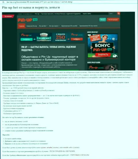 Обзор мошеннических деяний scam-проекта PinUp Bet - это ВОРЫ !!!