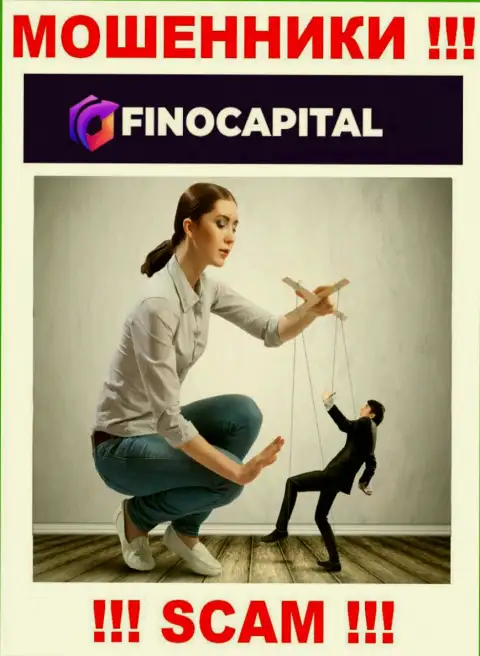 Не поведитесь на уговоры совместно сотрудничать с организацией Fino Capital, кроме прикарманивания денежных средств ожидать от них и нечего