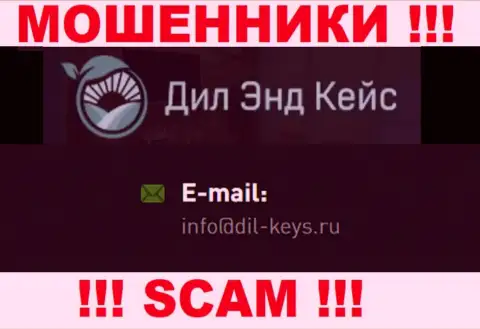 Не советуем переписываться с ворюгами Dil-Keys Ru, даже через их адрес электронной почты - жулики