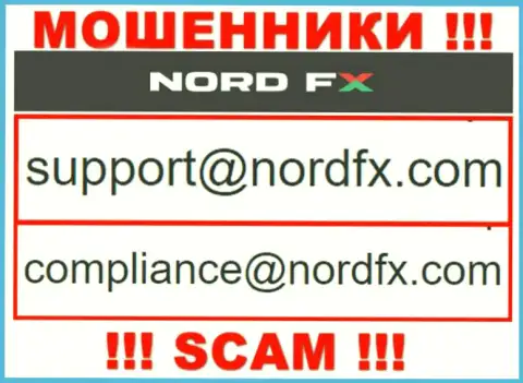 Не отправляйте письмо на адрес электронной почты Nord FX - это интернет-разводилы, которые отжимают финансовые активы доверчивых людей