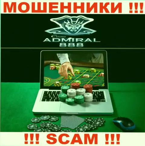 888 Admiral Casino - это internet-мошенники !!! Направление деятельности которых - Casino