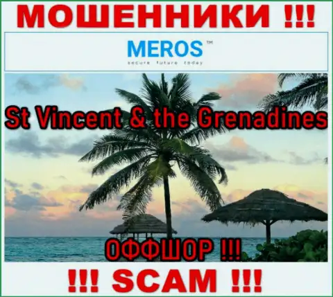 St Vincent & the Grenadines - это официальное место регистрации конторы MerosTM