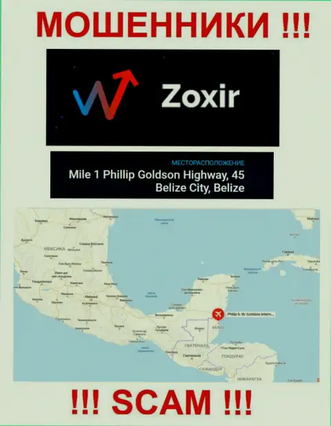 Постарайтесь держаться подальше от офшорных мошенников Zoxir !!! Их адрес - Mile 1 Phillip Goldson Highway, 45 Belize City, Belize