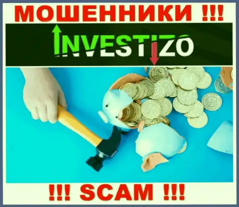 Investizo - это интернет-мошенники, можете потерять все свои денежные средства