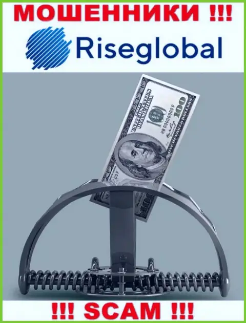 Если вдруг загремели в ловушку Rise Global, то в таком случае ожидайте, что Вас будут разводить на денежные вложения