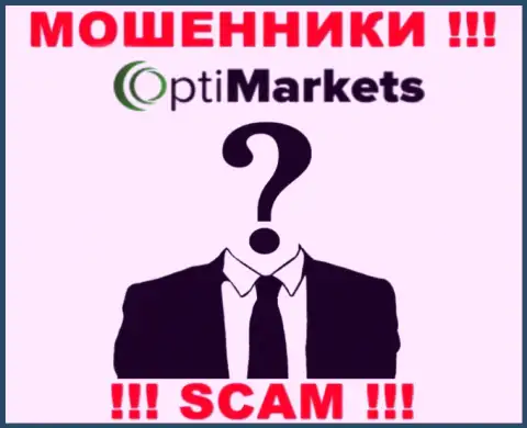 Opti Market являются мошенниками, именно поэтому скрывают информацию о своем руководстве
