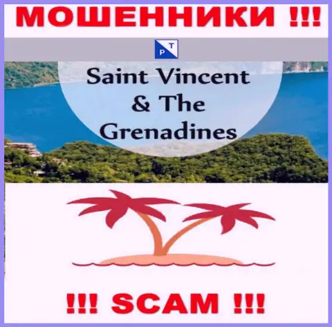Оффшорные интернет мошенники Plaza Trade прячутся здесь - Сент-Винсент и Гренадины