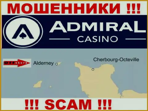 Так как AdmiralCasino Com расположились на территории Алдерней, слитые вложения от них не вернуть