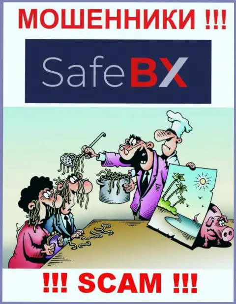 Пользуясь наивностью людей, SafeBX затягивают наивных людей в свой разводняк