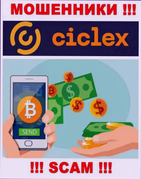 Ciclex Com не вызывает доверия, Криптовалютный обменник это то, чем занимаются данные махинаторы